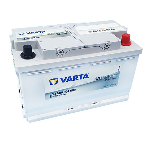 VARTA LN4 AGM – 80AH/800CCA – El Mundo de las Baterías