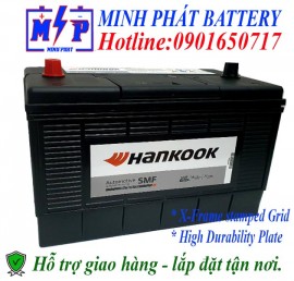 Ắc Quy Hankook MF 31-800 12V-100AH Cọc Chì